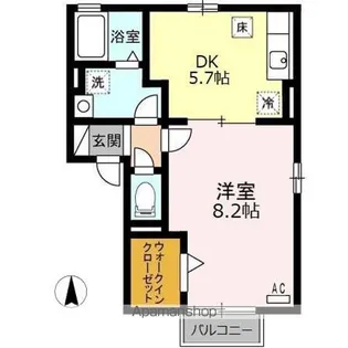 ルミエール【1階】の間取り