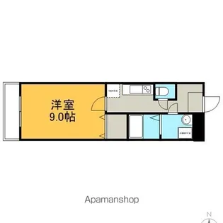 トレステーラ下芹【4階】の間取り