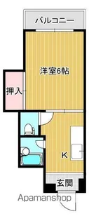 MSビル【303号室】の間取り