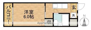 佐鳴台テニスビレッジ【1階】の間取り