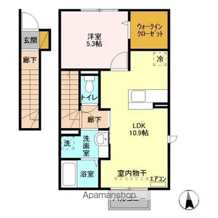 ストラール C【2階】の間取り