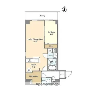 東京都練馬区北町3丁目【マンション】の間取り