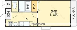 AROOM光町【4階】の間取り