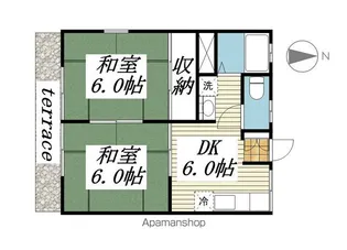 タワーズ黒崎A棟【203号室】の間取り
