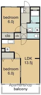 第二宮地興産ビル【2階】の間取り