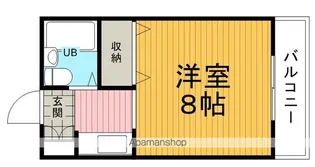 第3村西マンション【1階】の間取り