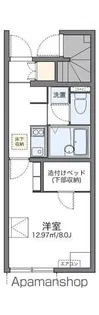 レオネクストアークセルシオ【109号室】の間取り