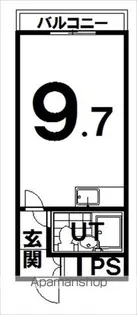 ニューライフ東2条【403号室】の間取り