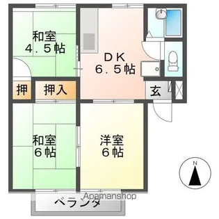 セラミックハウスBEE【1階】の間取り