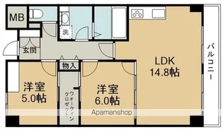 グリーンヒル【2階】の間取り