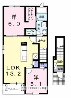 ハーモニー【2階】の間取り