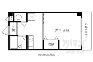 あめにてぃー【202号室】の間取り