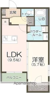 (仮)泉プロジェクト【5階】の間取り