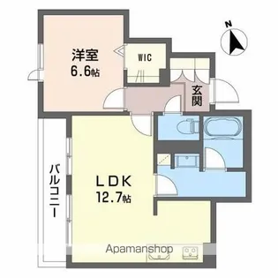ソピア祇園【2階】の間取り