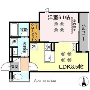 BEIRA DO RIO MUROMI【3階】の間取り