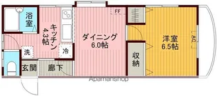 コーポウインザーⅠ【201号室】の間取り