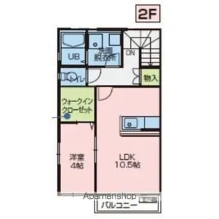 フォレスト緑が丘【2階】の間取り