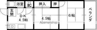 寿コーポ【302号室】の間取り
