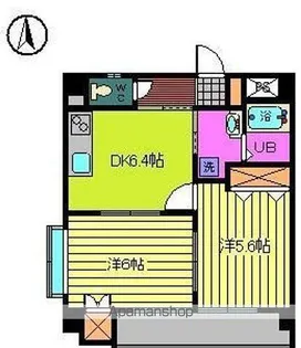 プランドール【201号室】の間取り