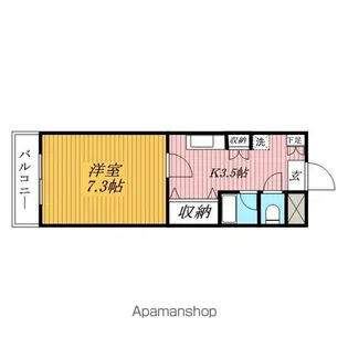 本町アンディ【6階】の間取り