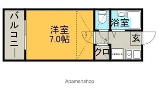 サクセスハイツ若葉台【2階】の間取り