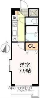 サンヴァーリオ小松島【7階】の間取り