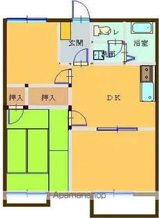 クリエイト自由ヶ丘【202号室】の間取り