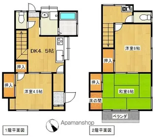 サンコーポM【1階】の間取り