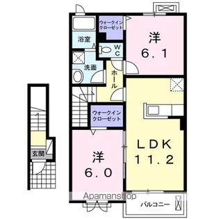 ルミエール【2階】の間取り