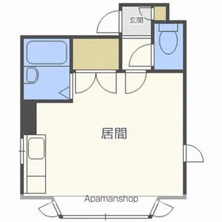 ルミエールフジ【3階】の間取り