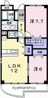 ラフォーレ広畑【5階】の間取り