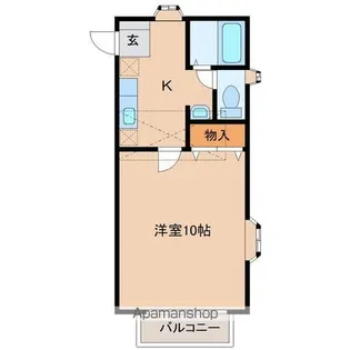グランシャリオ中央【1階】の間取り