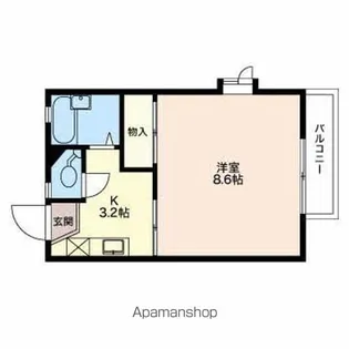 フレグランス悠【1階】の間取り