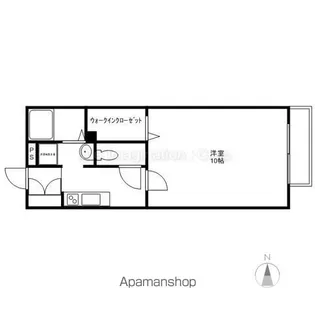 アーバンプロムナードⅡ【2階】の間取り