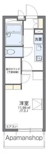 レオパレステルヌーラ彦根【305号室】の間取り