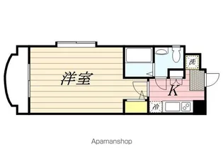 サヴォイステュディオブランシェ【4階】の間取り