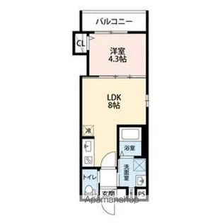 robot home 中村公園【2階】の間取り