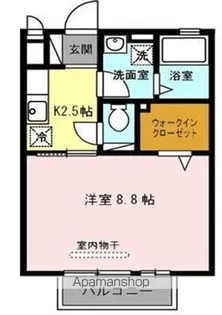 リヴェール・アビタシオン【2階】の間取り