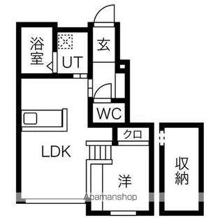 EXTEP【1階】の間取り