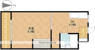 メゾンフェニックス【3階】の間取り