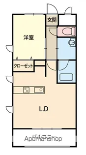 ミッドタウン米沢【601号室】の間取り