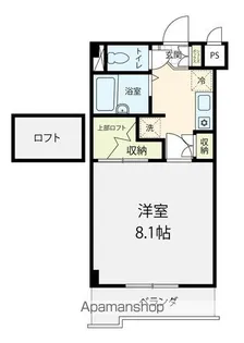 ベアズヴィル【202号室】の間取り