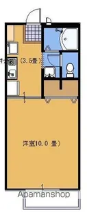 サンライフ京田【203号室号室】の間取り