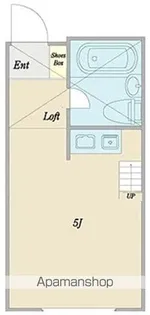 クロノス東小金井【1階】の間取り