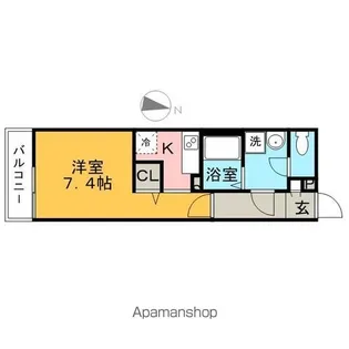 リブリ・クロシェット【3階】の間取り