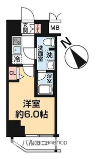 LUMEED横濱末吉町【10階】の間取り