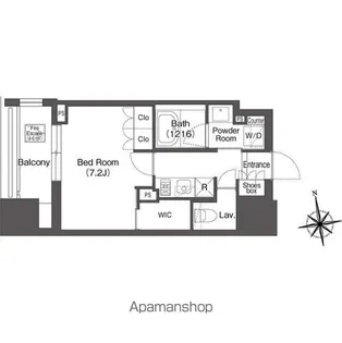 クラッシィハウス大手町【4階】の間取り