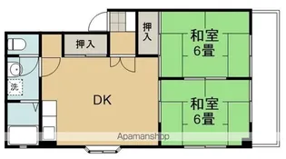 望月ビル(巴町)【303号室】の間取り