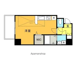 1Kの間取り画像