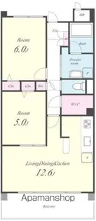 セディア・ヴィラージュ【3階】の間取り